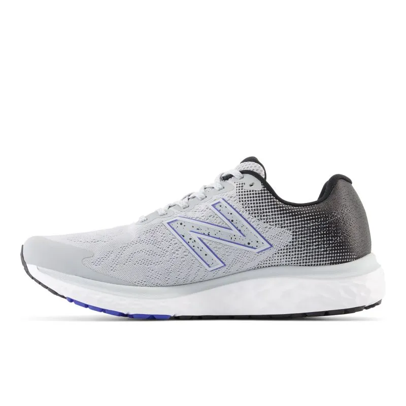 New Balance Fresh Foam 680v7 Aluminum Grey / Black / Marine Blue (M680V7-43879)