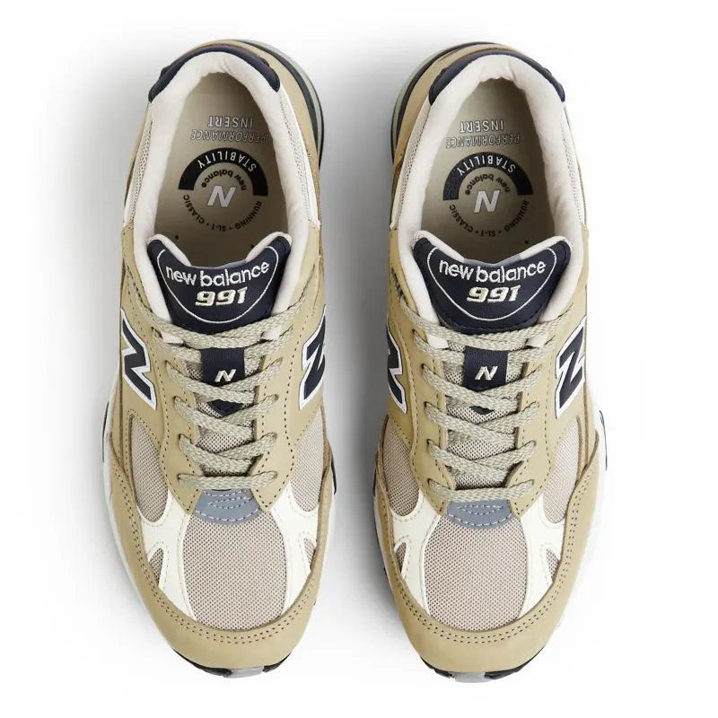 New Balance MADE in UK 991v1 Elm / Brown Rice / Coconut Milk (ML991V1-41865)