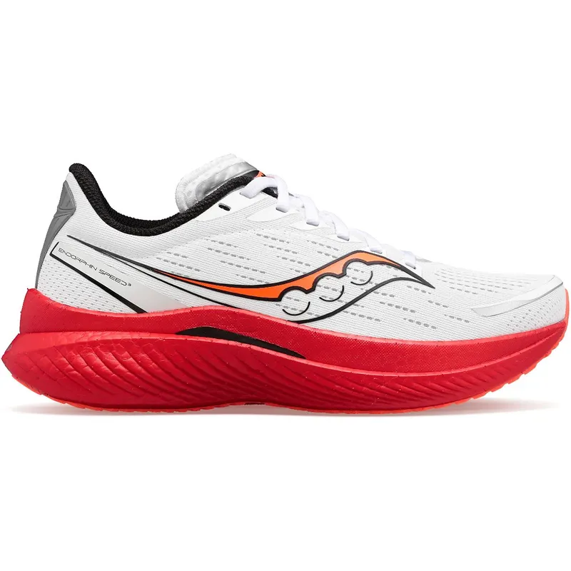 Saucony Endorphin Speed 3 White / Black / ViZiRed (S20756-85)