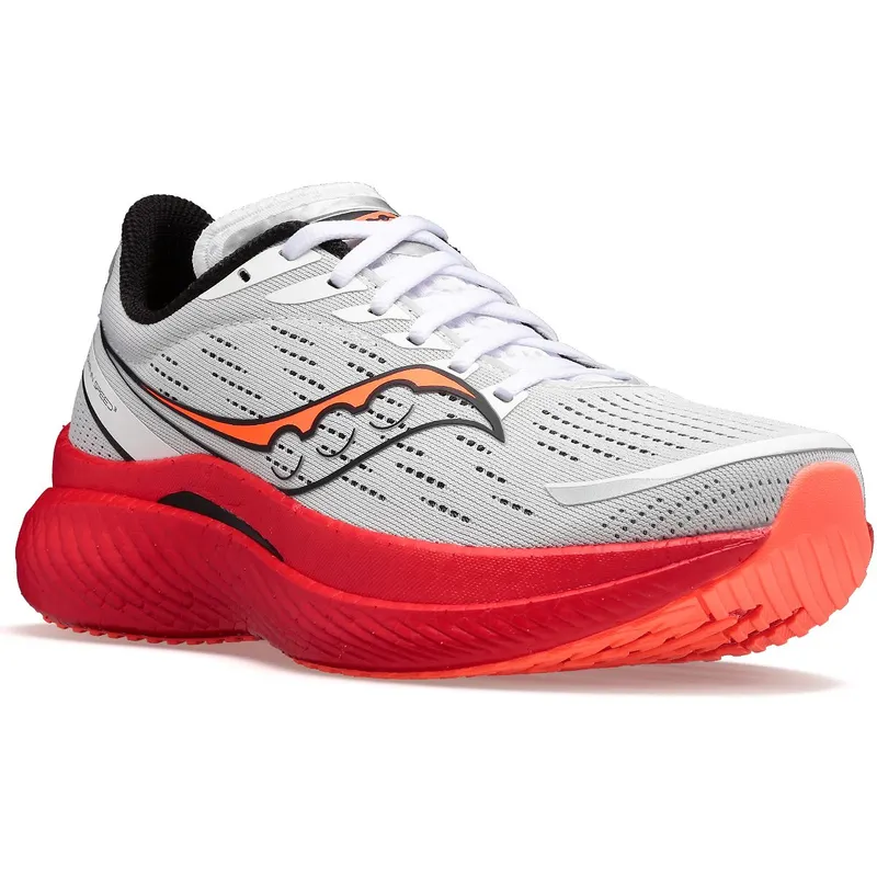 Saucony Endorphin Speed 3 White / Black / ViZiRed (S20756-85)