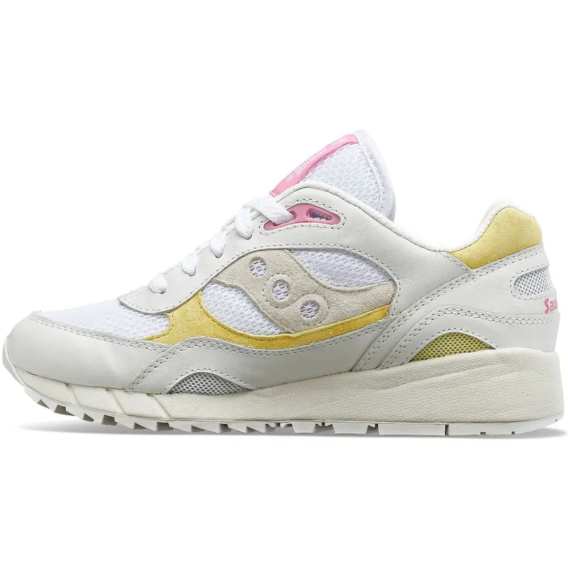 Saucony Shadow 6000 White / Yellow / Pink (S60765-2)
