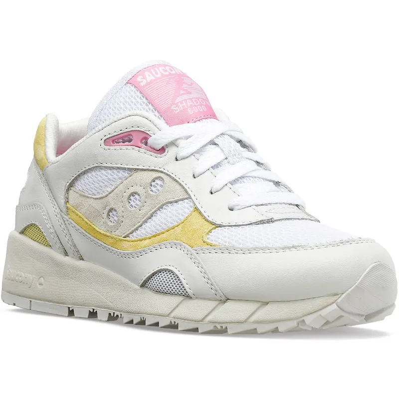 Saucony Shadow 6000 White / Yellow / Pink (S60765-2)