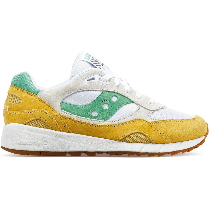 Saucony Shadow 6000 White / Yellow / Green (S70441-42)