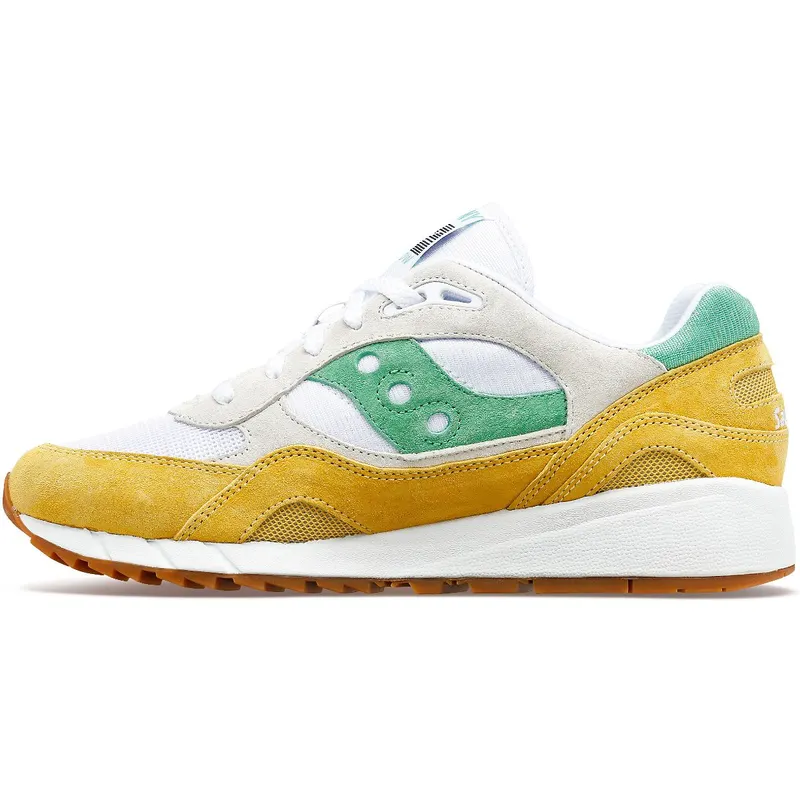 Saucony Shadow 6000 White / Yellow / Green (S70441-42)
