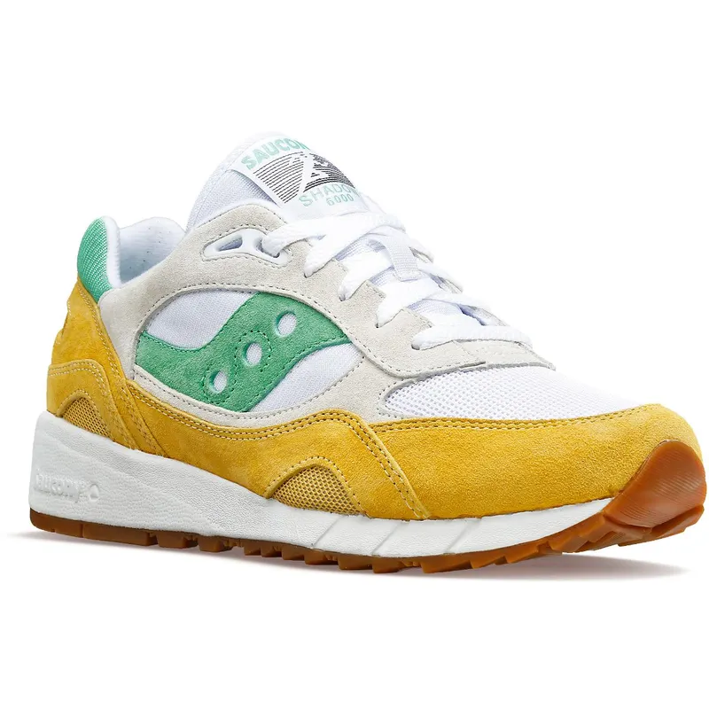 Saucony Shadow 6000 White / Yellow / Green (S70441-42)
