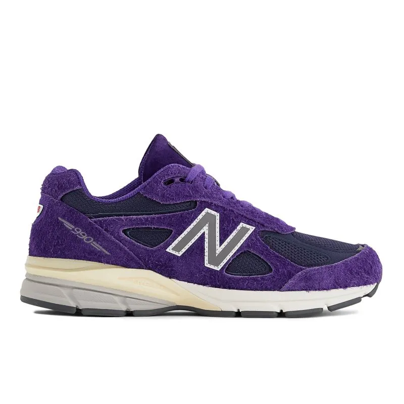 New Balance Made in USA 990v4 Plum / Silver (U990V4-41725)