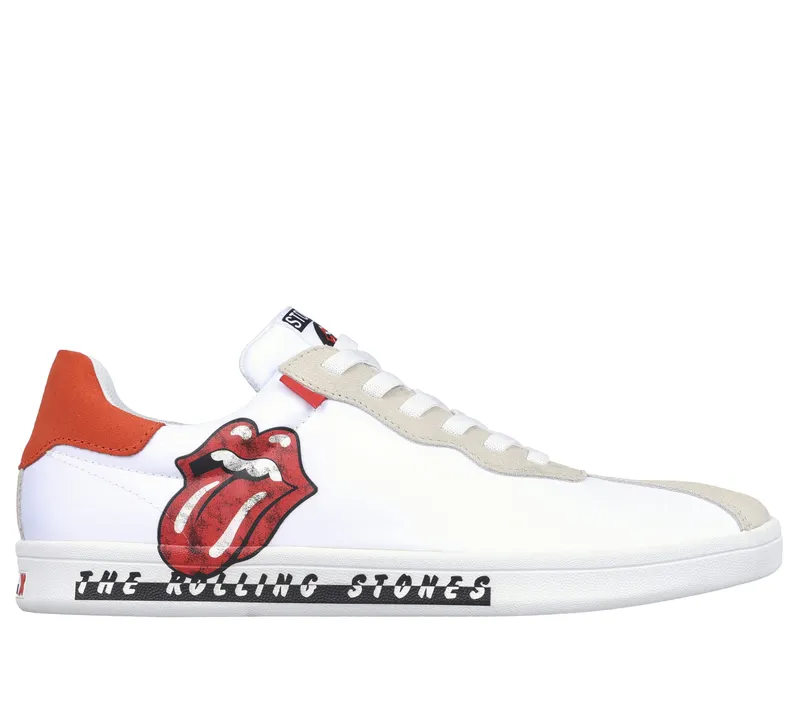 Skechers Rolling Stones: Classic Cup – Stones Invasion – Wit (210746-WHT)