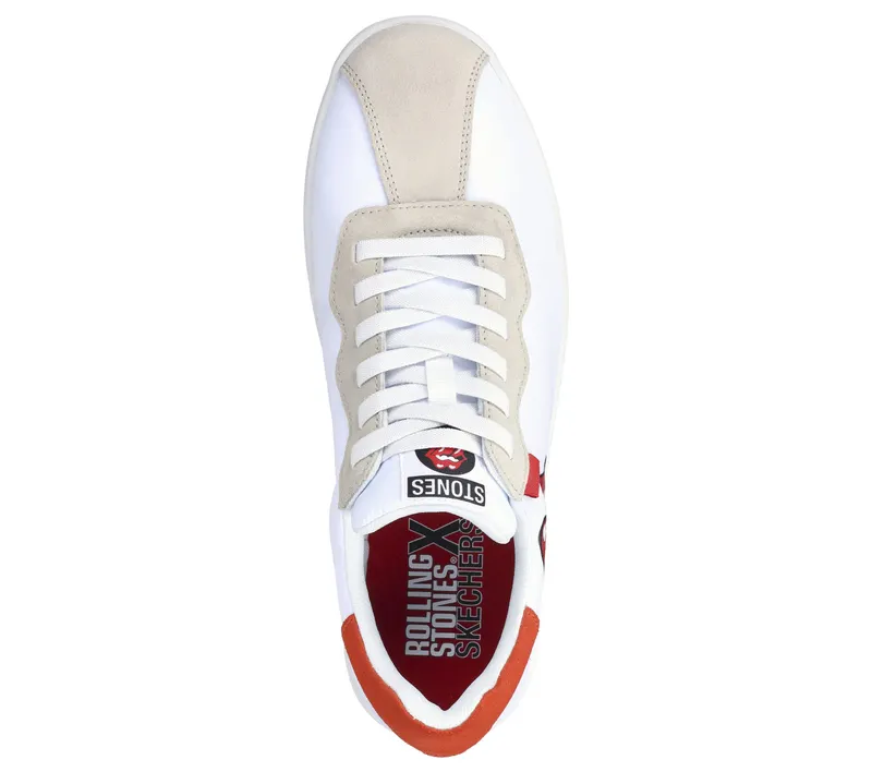 Skechers Rolling Stones: Classic Cup – Stones Invasion – Wit (210746-WHT)