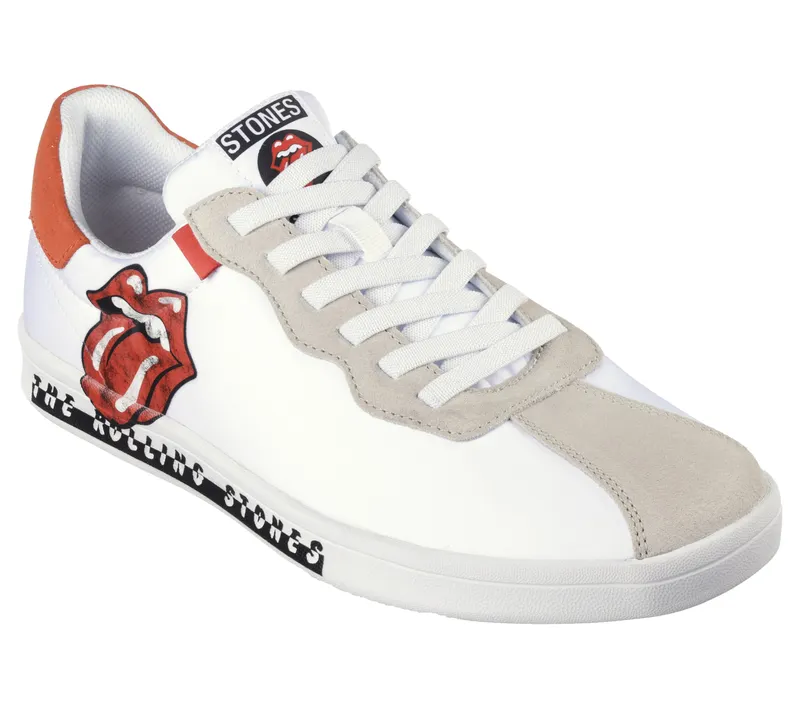 Skechers Rolling Stones: Classic Cup – Stones Invasion – Wit (210746-WHT)