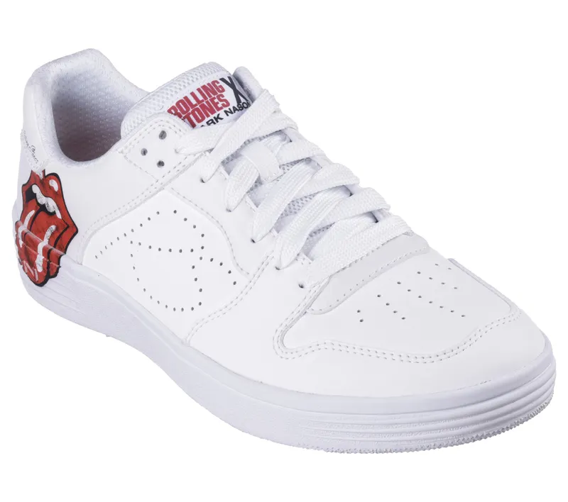 Skechers MN x Rolling Stones: Palmilla – RS Marquee – Wit (210748-WHT)