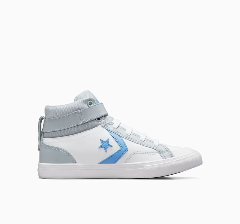 Converse Pro Blaze Strap Sport Remastered Heirloom Silver/lt. Blauw/wit (A02059C)
