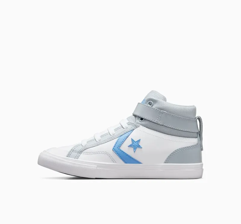 Converse Pro Blaze Strap Sport Remastered Heirloom Silver/lt. Blauw/wit (A02059C)
