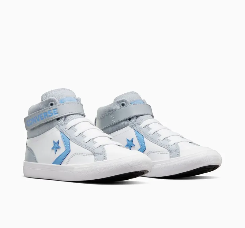 Converse Pro Blaze Strap Sport Remastered Heirloom Silver/lt. Blauw/wit (A02059C)