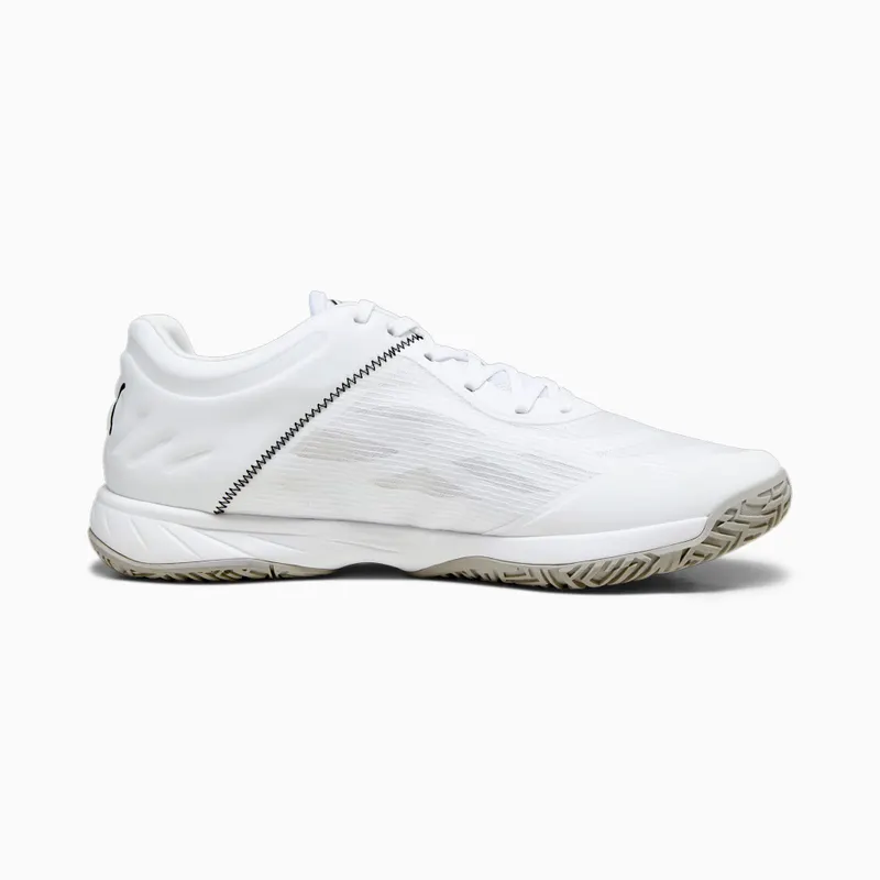Puma Accelerate Turbo zaalschoenen Wit/Zwart/Grijs (107340-02)