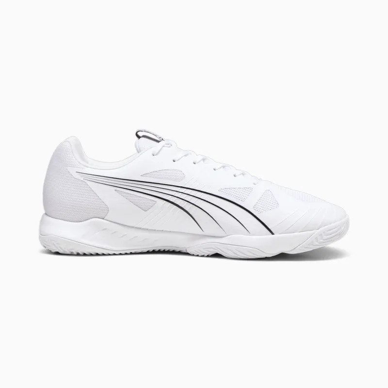 Puma Attacourt zaalschoenen Wit/Zwart/Grijs (107339-01)