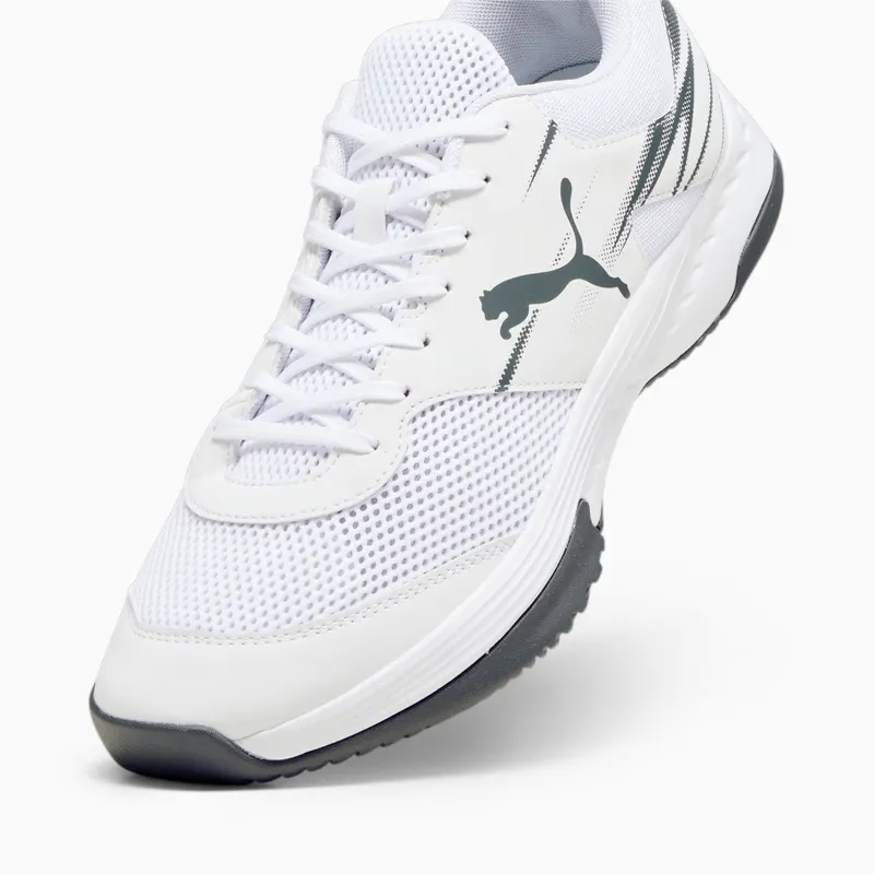 Puma Varion II zaalschoenen Wit/Grijs (107341-02)