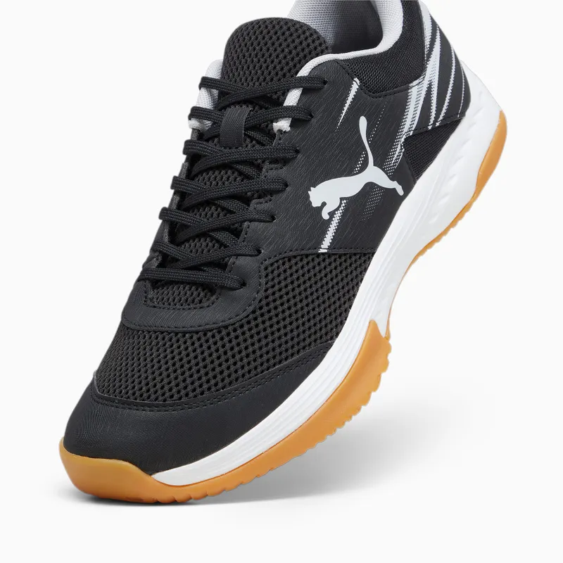 Puma Varion II zaalschoenen Geel/Zwart/Grijs (107341-01)
