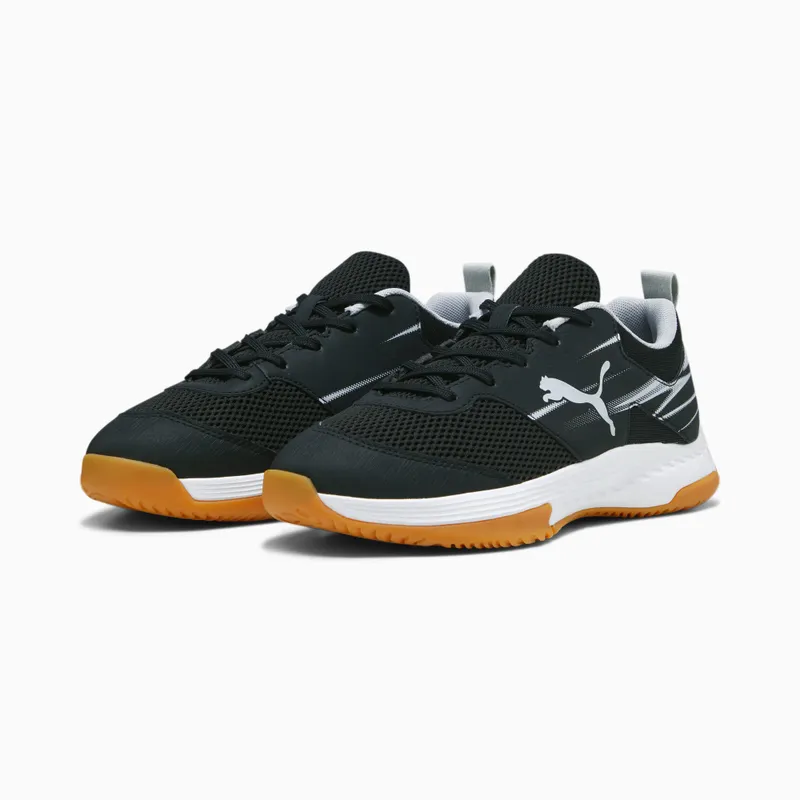 Puma Varion II zaalschoenen Geel/Zwart/Grijs (107342-01)