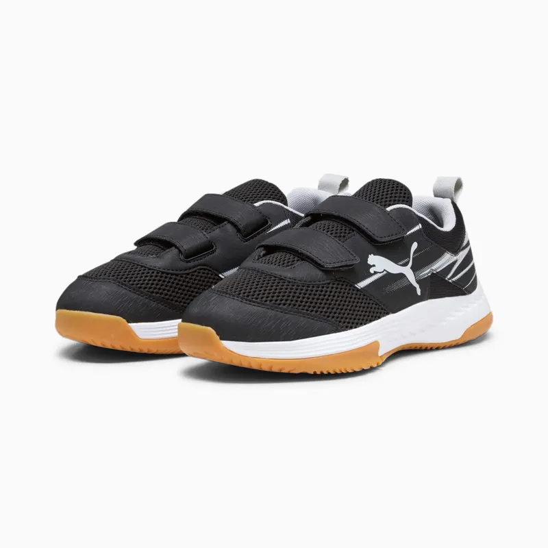 Puma Varion II zaalschoenen Geel/Zwart/Grijs (107343-01)