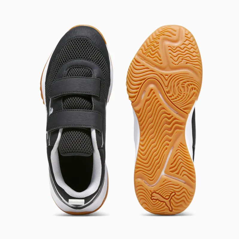 Puma Varion II zaalschoenen Geel/Zwart/Grijs (107343-01)