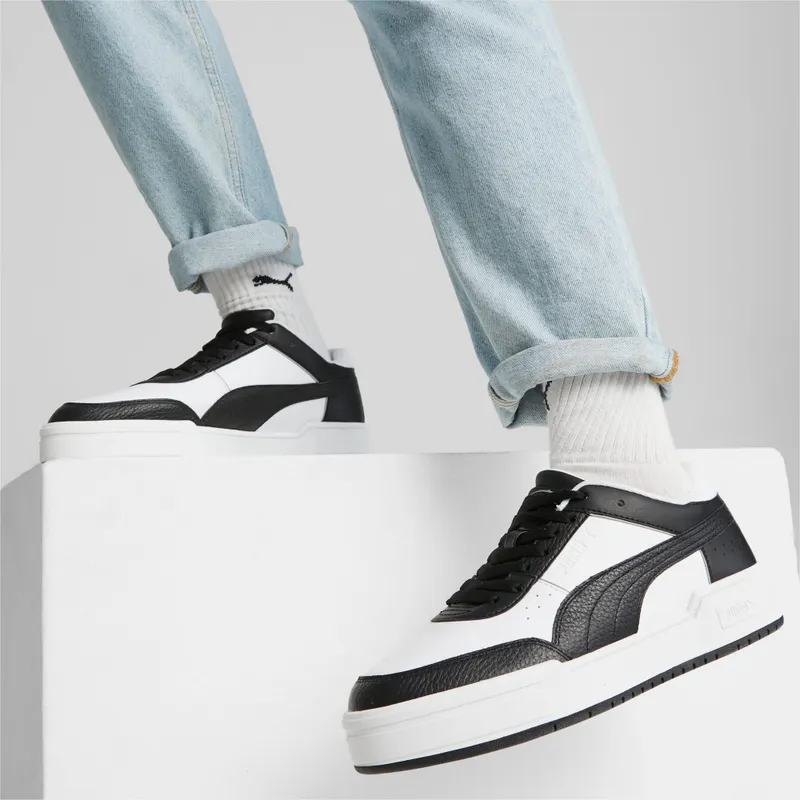 Puma CA Pro Sport Lth Wit/Zwart/Grijs (393280-01)