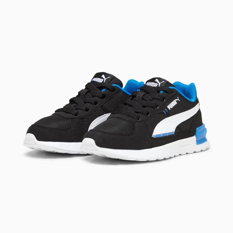Puma Graviton AC kinderen Wit/Blauw/Zwart (381988-24)