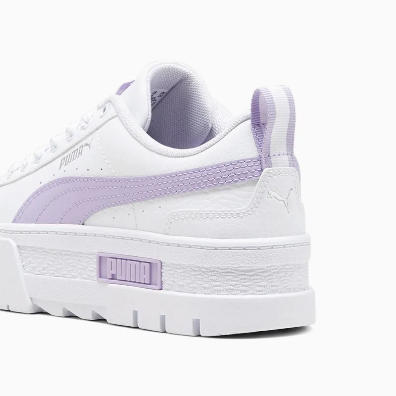 Puma Mayze leren Wit (384527-22)