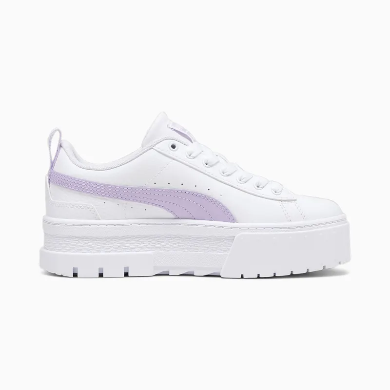 Puma Mayze leren Wit (384527-22)
