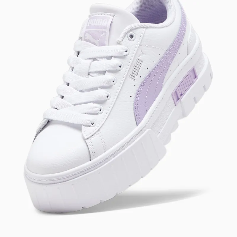 Puma Mayze leren Wit (384527-22)