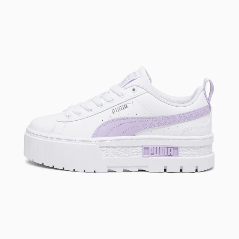 Puma Mayze leren Wit (384527-22)