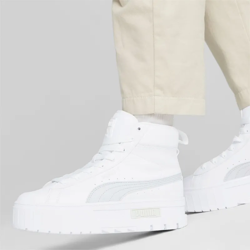 Puma Mayze Mid Wit/Grijs (381170-08)
