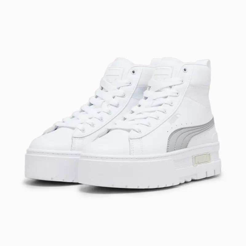 Puma Mayze Mid Wit/Grijs (381170-08)