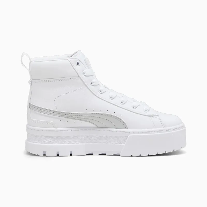 Puma Mayze Mid Wit/Grijs (381170-08)