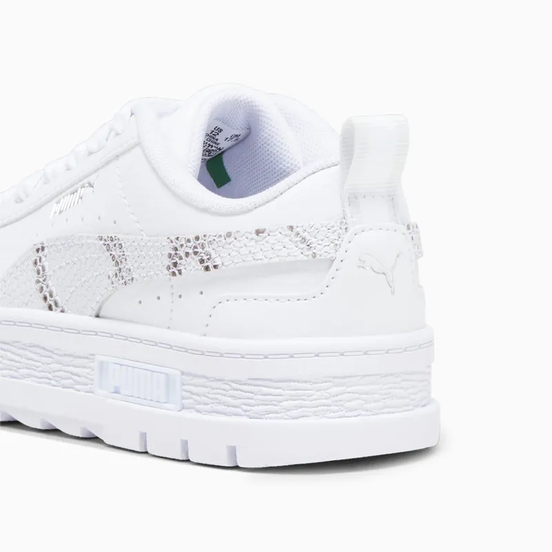 Puma Mayze Snake Sneaker Wit/Grijs (392918-01)