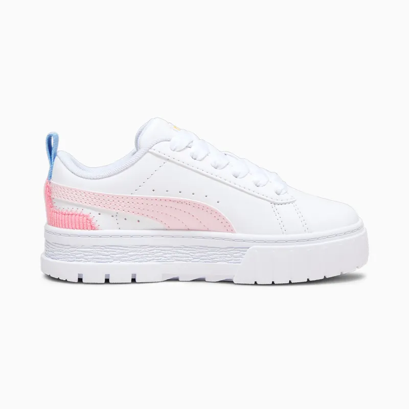 Puma Mayze Sweater Weather Wit/Blauw/Roze (392633-01)