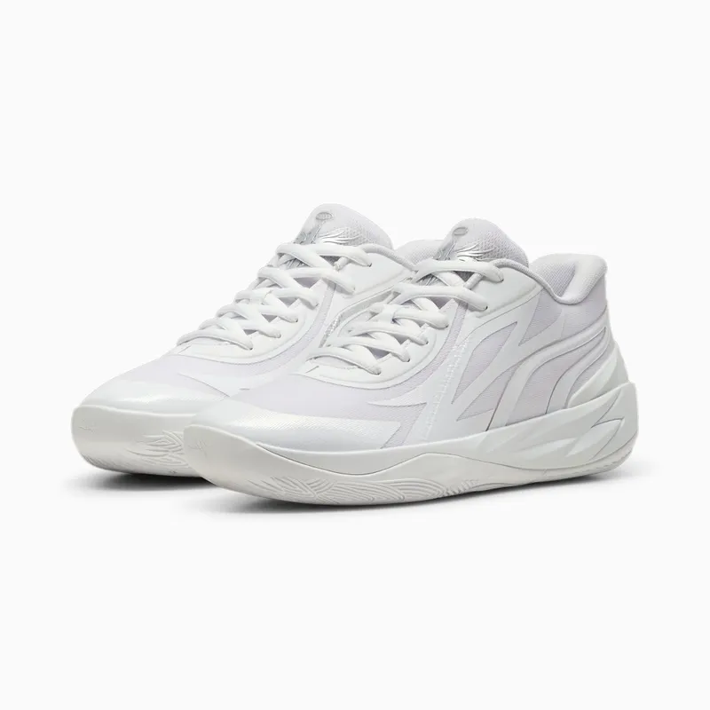 Puma MB.02 Lo Zilver/Wit (379419-01)
