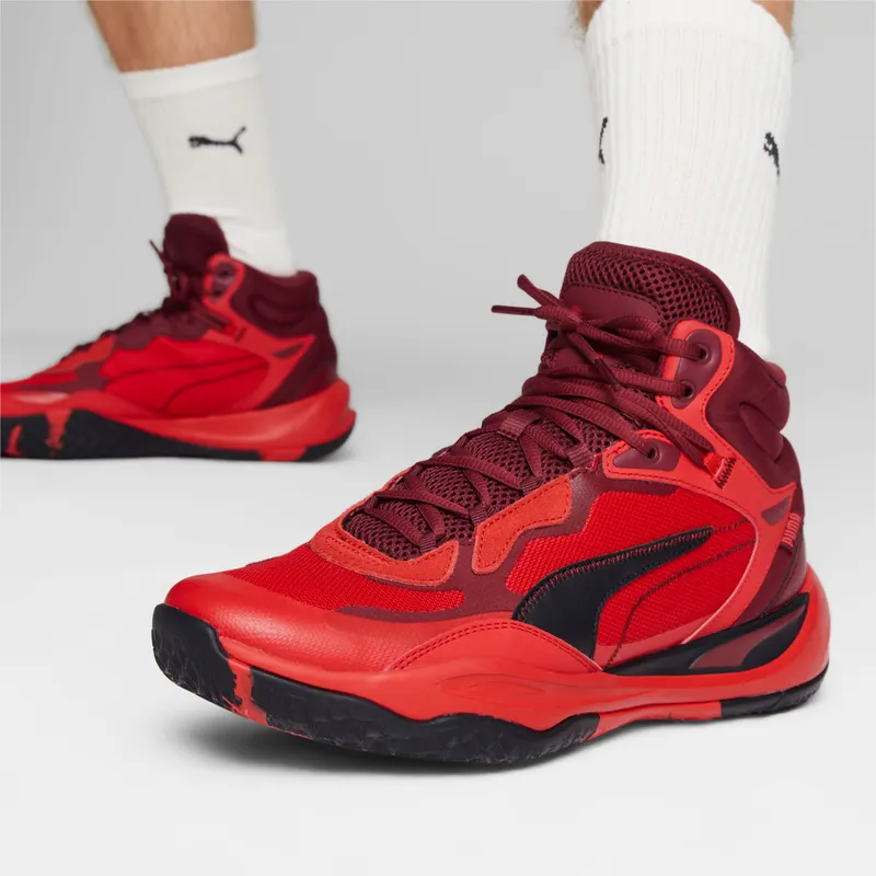 Puma Playmaker Pro Mid Rood (377902-10)
