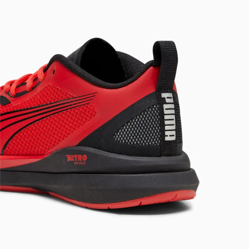 Puma Kruz NITRO Zwart/Rood/Zilver (378878-01)