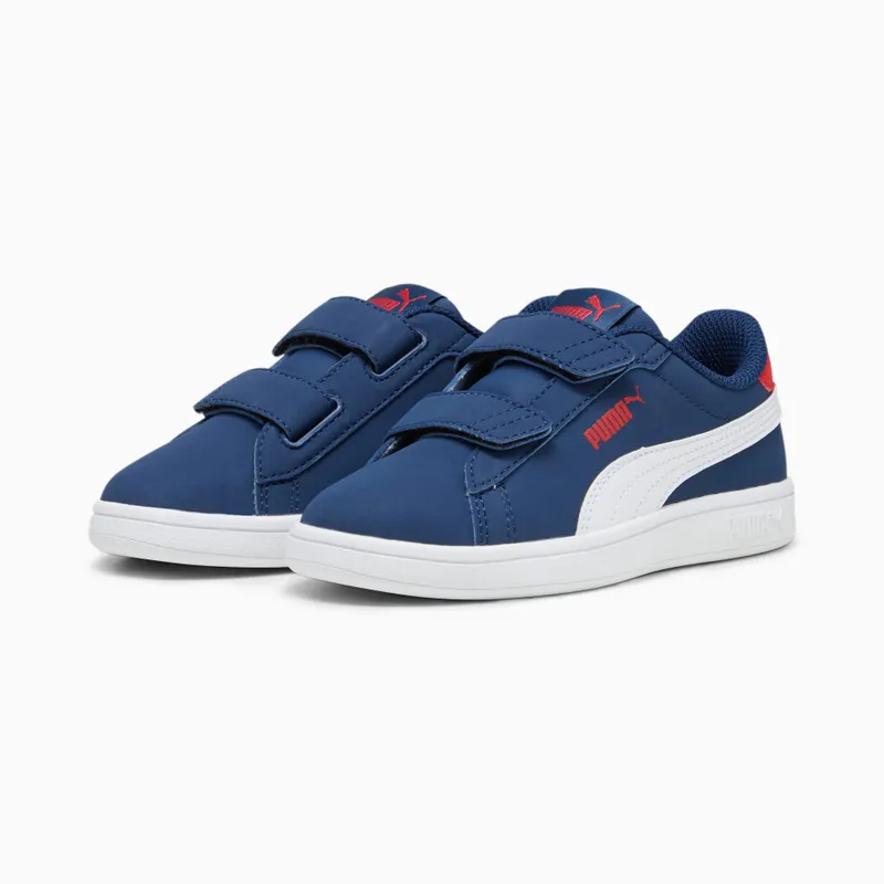 Puma Smash 3.0 Buck Blauw/Rood/Wit (392040-05)