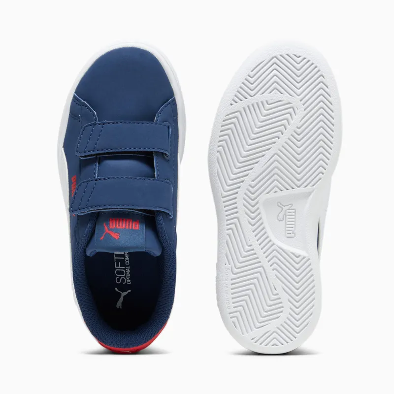 Puma Smash 3.0 Buck Blauw/Rood/Wit (392040-05)