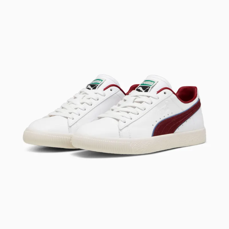 Puma Clyde Varsity Wit/Rood (394684-01)