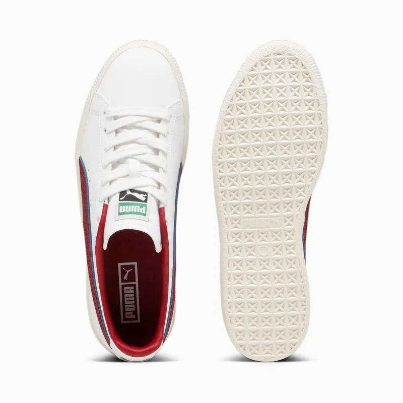 Puma Clyde Varsity Wit/Rood (394684-01)