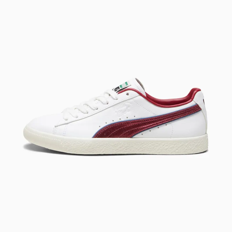 Puma Clyde Varsity Wit/Rood (394684-01)