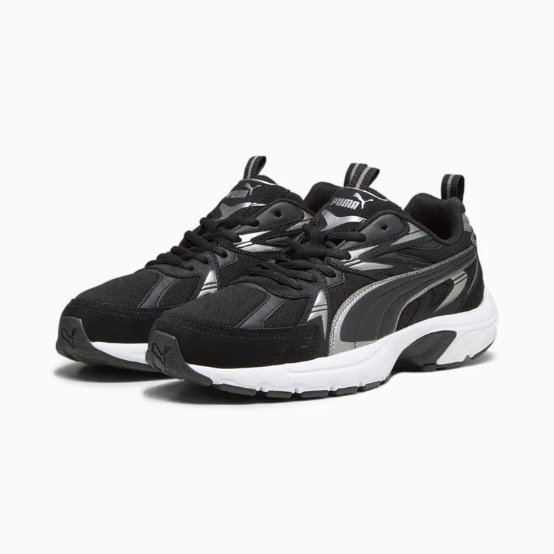 Puma Milenio Tech Suede Zilver/Zwart/Grijs (393489-01)