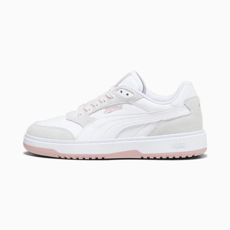 Puma Doublecourt Wit/Roze (394747-02)