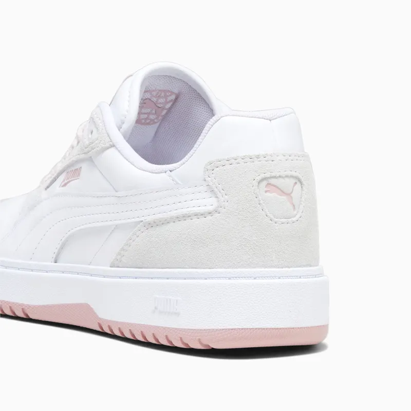 Puma Doublecourt Wit/Roze (394747-02)