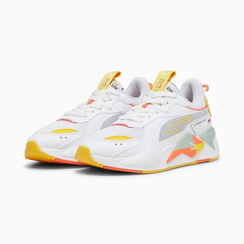 Puma RS-X Brand Love Wit/Geel (393822-01)