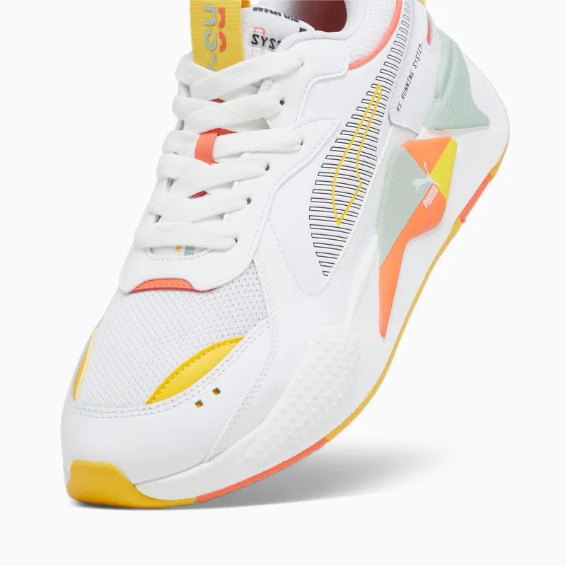 Puma RS-X Brand Love Wit/Geel (393822-01)