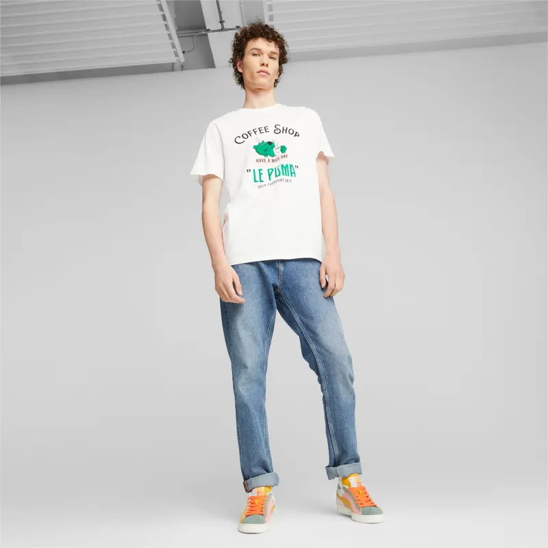 Puma Suede Icons Of Unity Geel/Wit (393750-01)