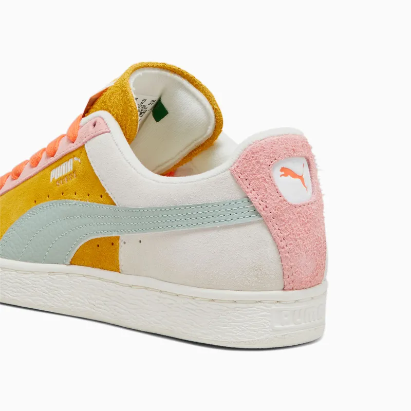 Puma Suede Icons Of Unity Geel/Wit (393750-01)